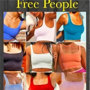 NWOT Free People Free Movement Happiness runs Blue and Purple